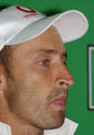 Nasser Hussain at a press conference on Saturday.