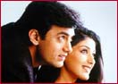 Aamir Khan and Sonali Bendre in Sarfarosh