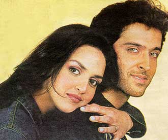 Esha and Hrithik Roshan