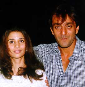 Rhea and Sanjay Dutt