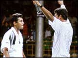 Leander Paes and Mahesh Bhupathi