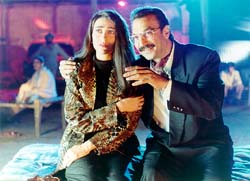 Karishma Kapoor and Suresh Oberoi