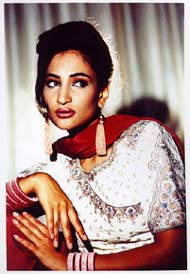 Rakshanda in White Casmir