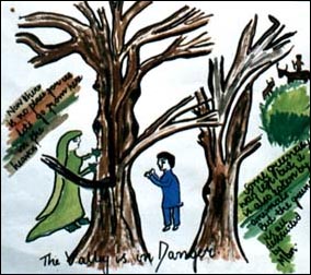 The valley is in danger