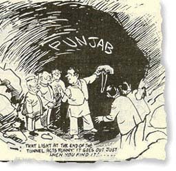 An R K Laxman cartoon